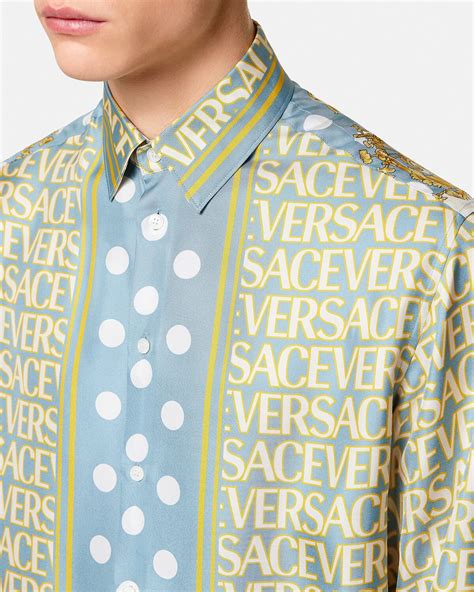 how are versace shirts made|where does versace get its materials.